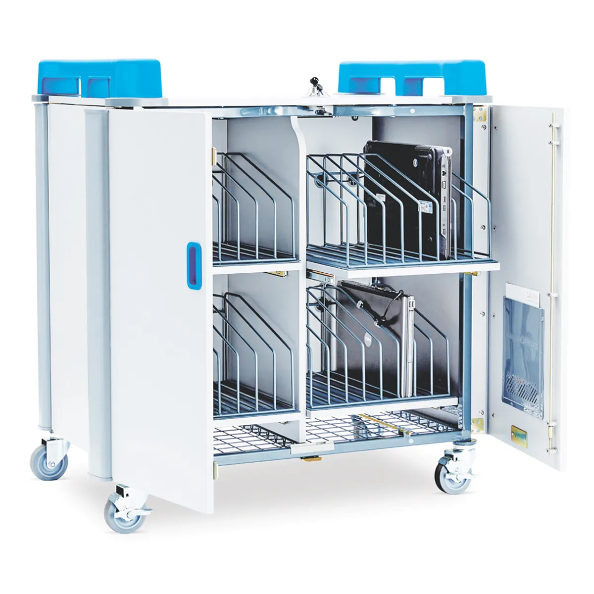 LapCabby 32 Vertical charging trolley